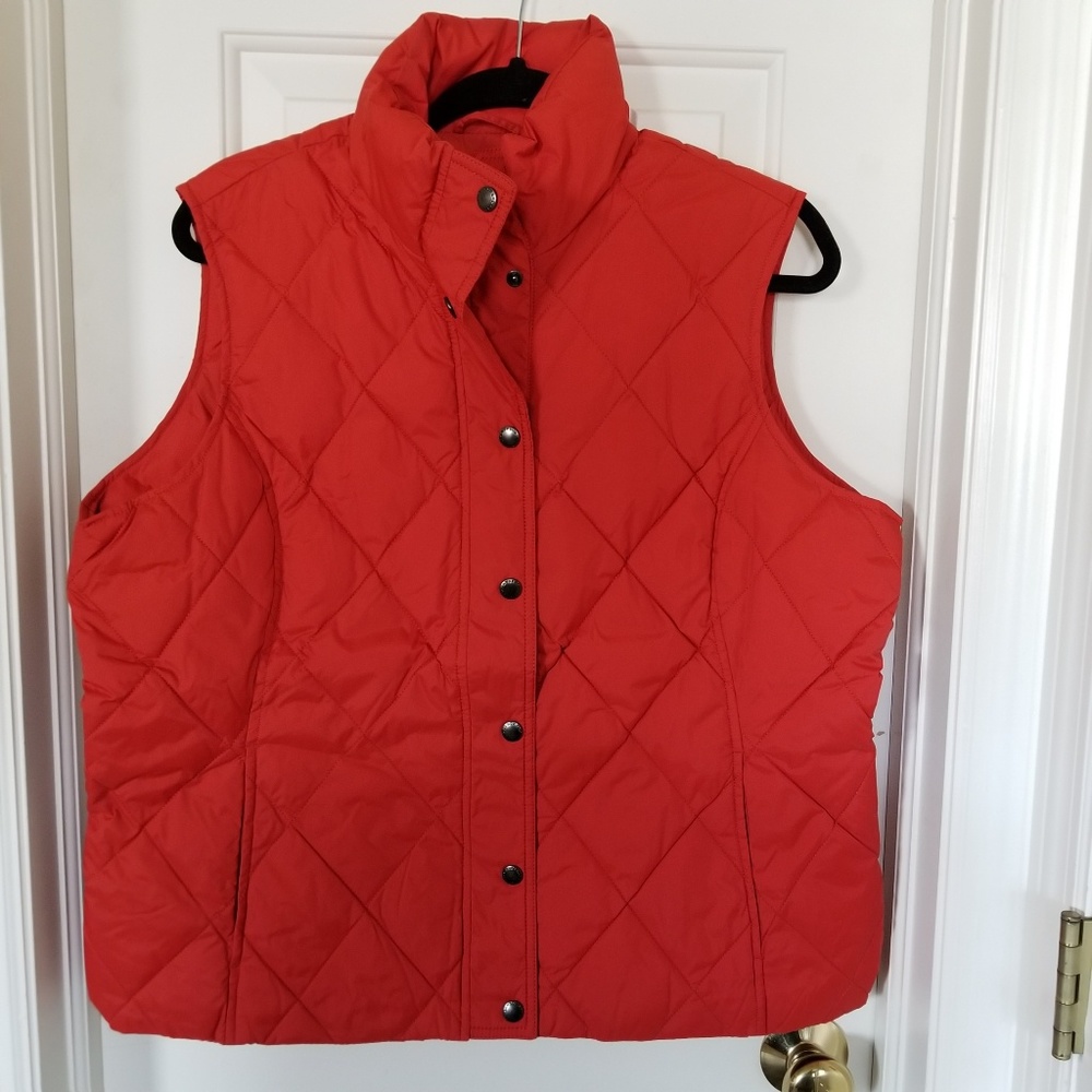 Lands End Quilted Vest